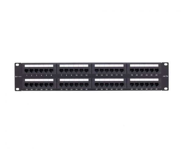 PANEL DE CONEXIONES CAT 5E DE 48 PUERTOS NEW-2594558