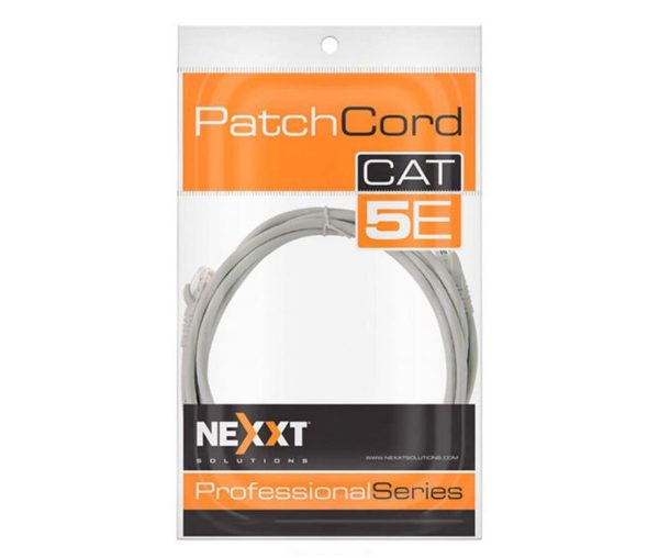 PATCHCORD QUEST CAT5E 10FT GRIS