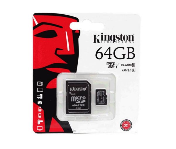 TARJETA MICRO SD KINGSTON SDC10G2/64GB