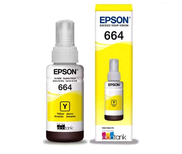 BOTELLA DE TINTA AMARILLA EPSON