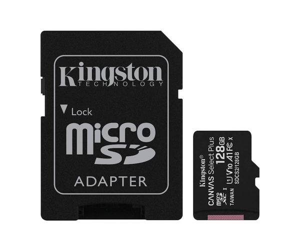 MEMORIA MICRO SD KINGSTON 128GB / CLASE 10