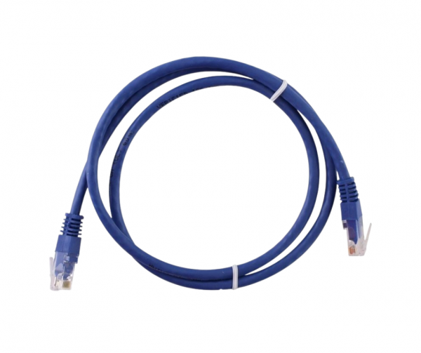 CABLE DE CONEXION (PATCH CORD) CAT 5E DE 3 PIES DE COLOR AZUL