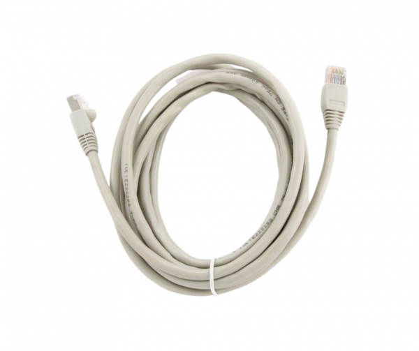 PATCHCORD CAT 6A MOLDED 50UM GRAY 2FT