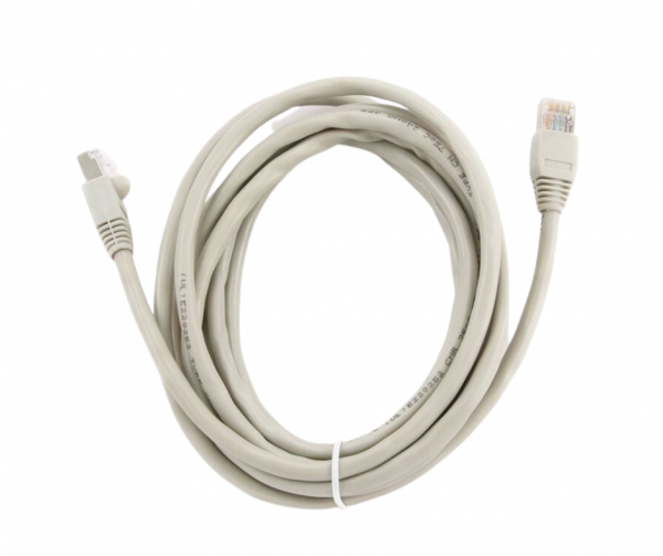 PATCH CORD CAT 6A DE 7 PIES COLOR GRIS
