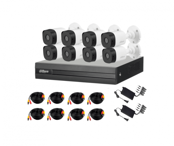 KIT DE 8 CÁMARAS DAHUA