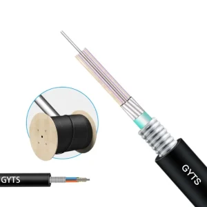 Cable de Fibra Óptica Nitrotel GYTS Stranded Loose Tube Armado con Cinta de Acero