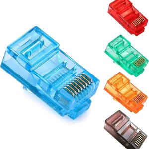 Conector Modular RJ45 Nitrotel Cat.5e 8P8C (No Blindado) - NTMP5E