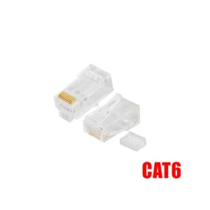 Conector Modular RJ45 Nitrotel Cat.6 8P8C (No Blindado) - NTMP6E