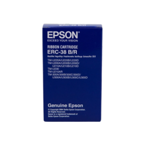 ERC-38BR TM PRINTER RIBBONS/BLACK-RED