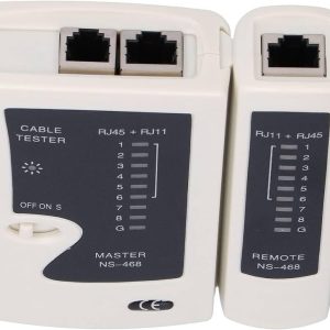 Probador de Cables Nitrotel NTNCT-468 para RJ11 y RJ12