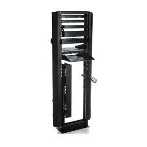 Rack de dos Postes 42U 19" Acero Nitrotel NTFR2P42USTBK