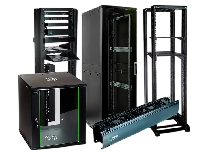 Gabinetes y sistemas modulares Nitrotel listos para despliegue corporativo