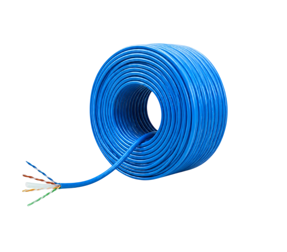 Cable UTP Cat6 CM Azul Nitrotel NTNC6BU-C | 100% Cobre