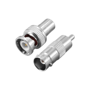 Conector BNC a RCA Plus BNCRCAMM para Cámaras de Seguridad