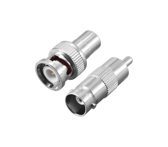 Conector BNC a RCA Plus BNCRCAMM para Cámaras de Seguridad